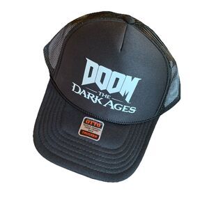 New Doom The Dark Ages Otto Trucker Mesh Snapback Hat Cap Gamer